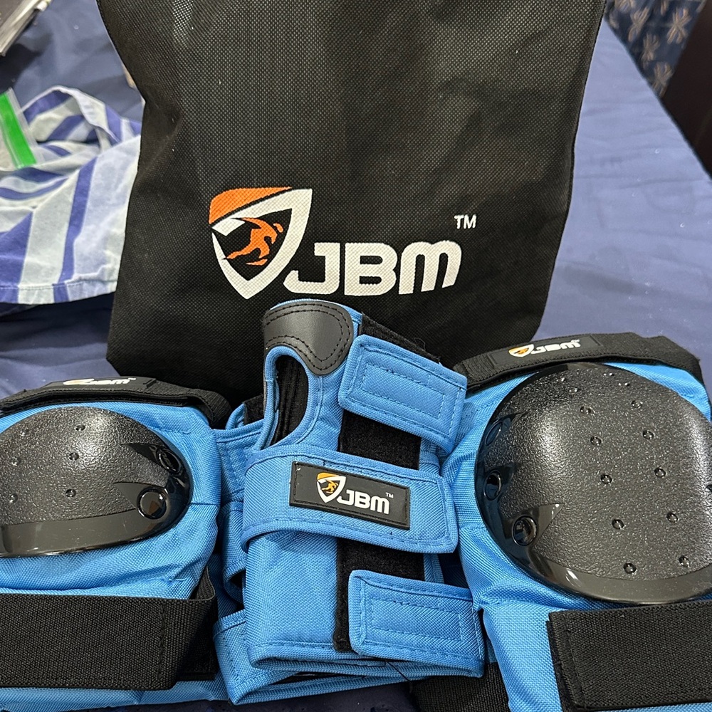 JBM Blue Protective Gear Set